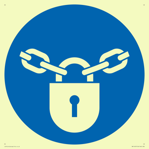 Mandatory: Keep locked